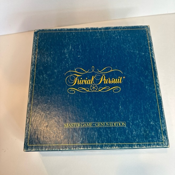 Trivial Pursuit Master Game-Genus Edition Original Vintage 1981 Complete - Picture 3 of 4